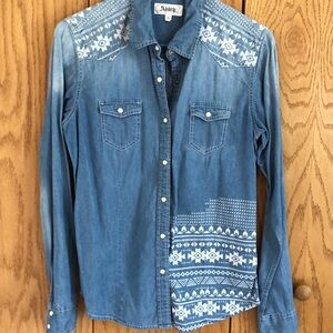 Adiko denim shirt Size Small